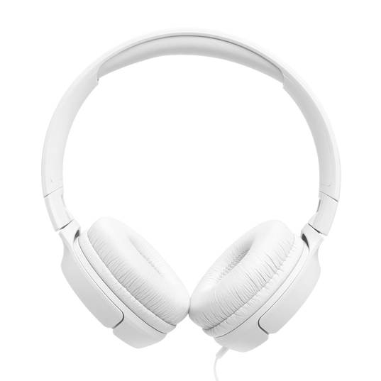 JBL Tune 520C USB-C - White - Hi-Res wired on-ear headphones - Top